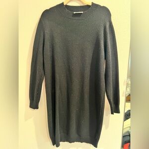 Modern Citizen Black Ribbed Knit Top